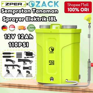 ZPER x ZACK Alat Semprot Tangki Sprayer Manual 18 Liter Alat Semprotan Hama Padi Sprayer Elektrik