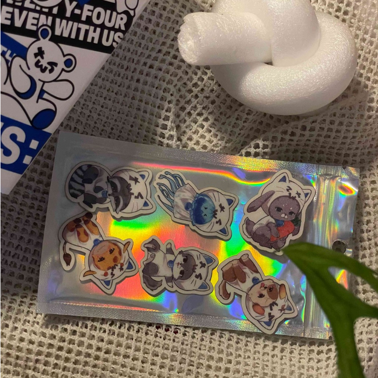 [READY] TWS Pledis KPOP Merchanment Sticker Chibi Emot Version Member Deco Lightstick