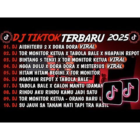 แฟลชไดรฟ์เต็ม 16GB พร้อม MP3 DJ TIKTOK LATEST 2025 DJ ASHITERU 2 X DORA DJ TOR OLD-IN-LAW MONITOR X 