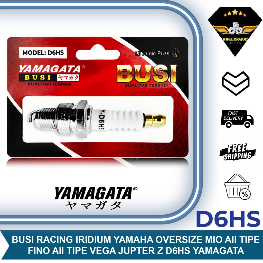 หัวเทียน Racing Honda C 90 70 Oversize Yamaha Mio Sporty Smile Soul GT M3 SZJ Nouvo Fino Jupiter Z V