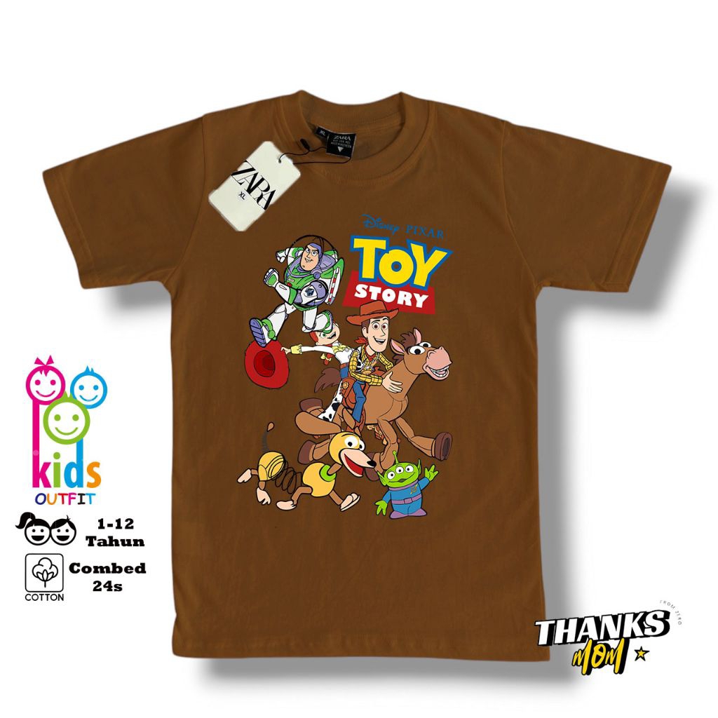 Zara Kids T-Shirt/T-Shirt Toy Story Character 1