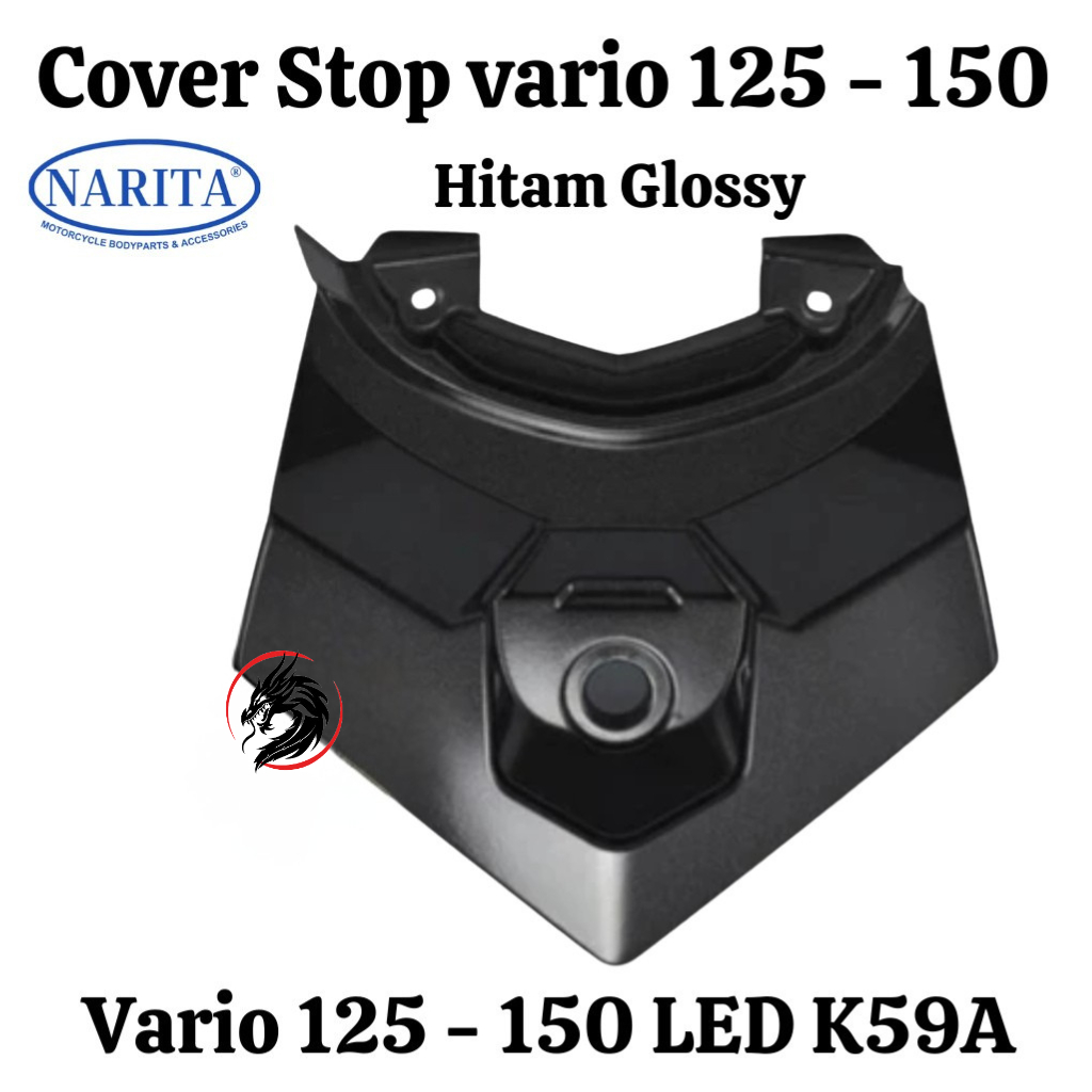ไฟท้ายหยุดโคมไฟ Vario 125 150 LED เก่า k59 สีดําเงา