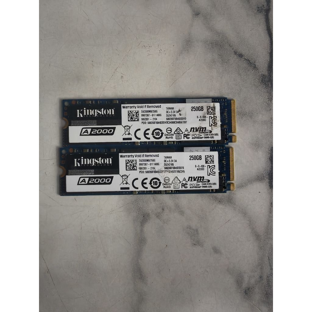 SSD KINGSTONE 250GB NV2 MVME
