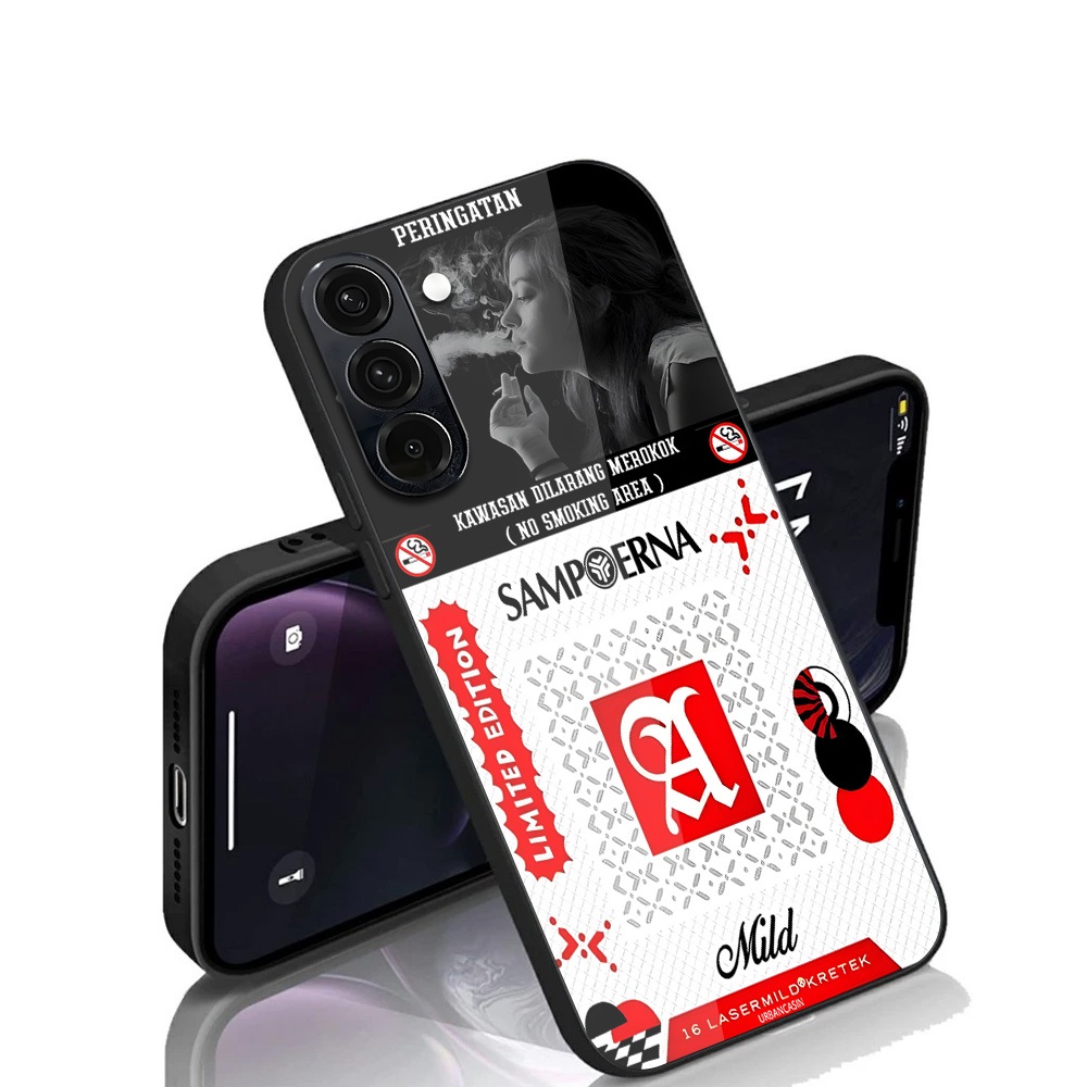 [M50] Samsung A56 Glass Glitter Softcase - เคส Samsung A56 Glossy - เคสกระจก Samsung A56