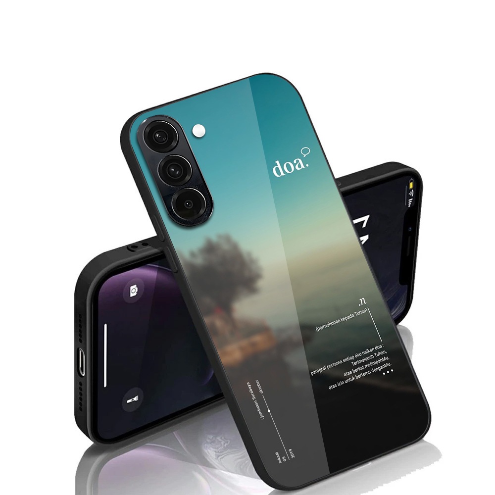 [M87] Samsung A56 Glass Glitter Softcase - เคส Samsung A56 Glossy - เคสกระจก Samsung A56