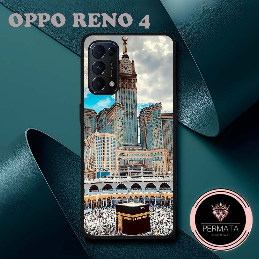 [SG02] เคส OPPO RENO 4 GLOSSY ISLAMIC WORLD MOTIF