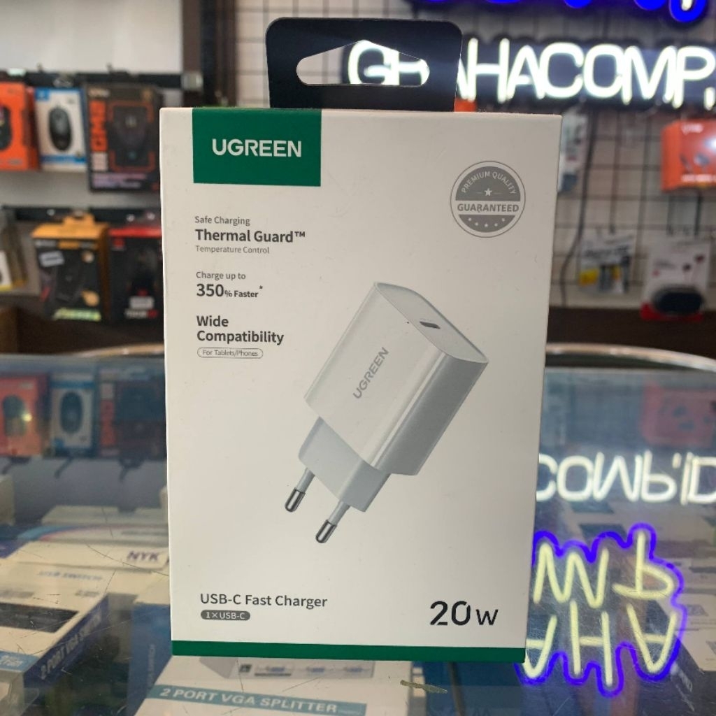 UGREEN FAST CHARGER ADAPTER 20W 60450