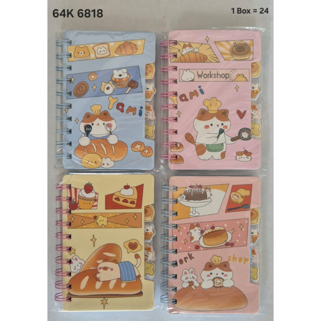 A6 MINI NOTEBOOK/ SMALL DIARY BOOK/ MINI NOTEBOOK/ AESTHETIC NOTEBOOK