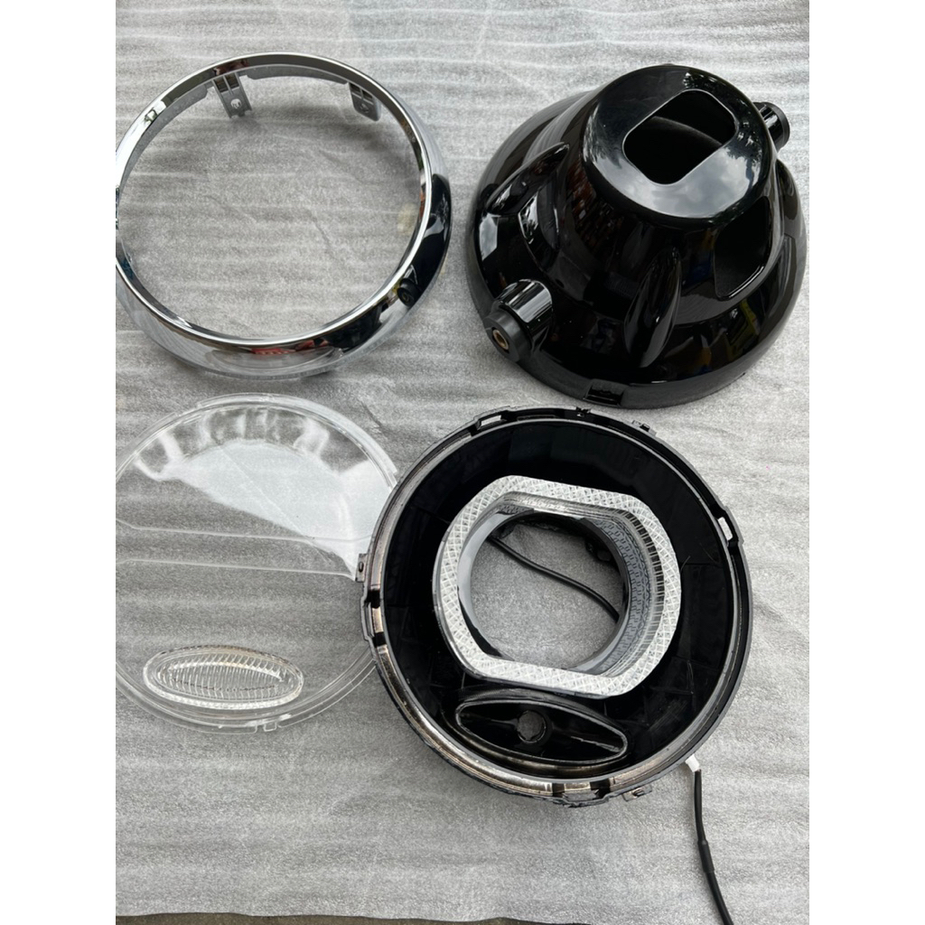 RETROFIT สะท้อน RX KING ใหม่ SILENCER 2008 VISION OLD PNP BILED AES V2 2.5 IN CR7 GEN 2 ETC ชุดแหวนห