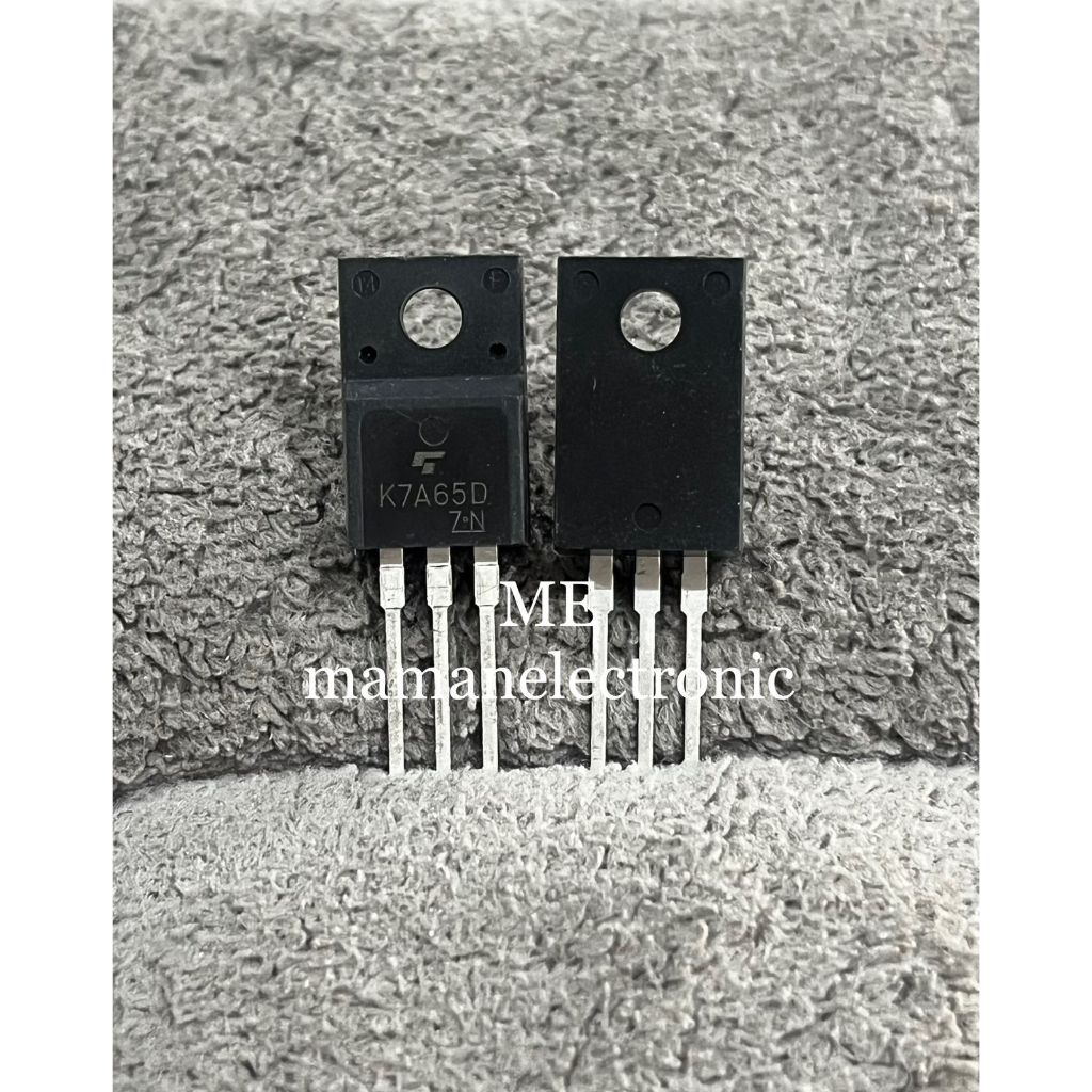 ทรานซิสเตอร์ MOSFET K 7A65 D / SSP K7A65D K 7A 65 D KW2
