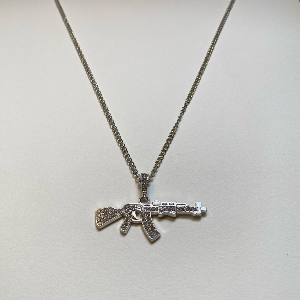 สร้อยคอจี้ Y2k || จี้สร้อยคอ AK47