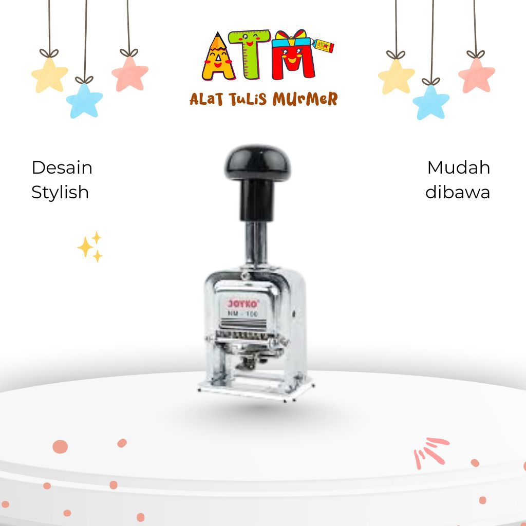 เครื่องมือตัวเลข/Stick/Joyko Numberator NM100-6 DIGIT