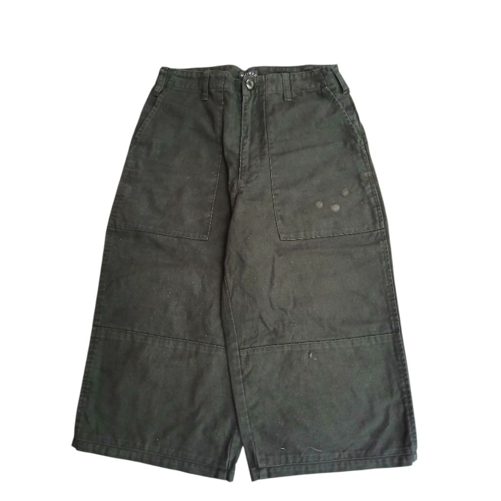 JORTS PANTS Y2K WASHED CANVAS
