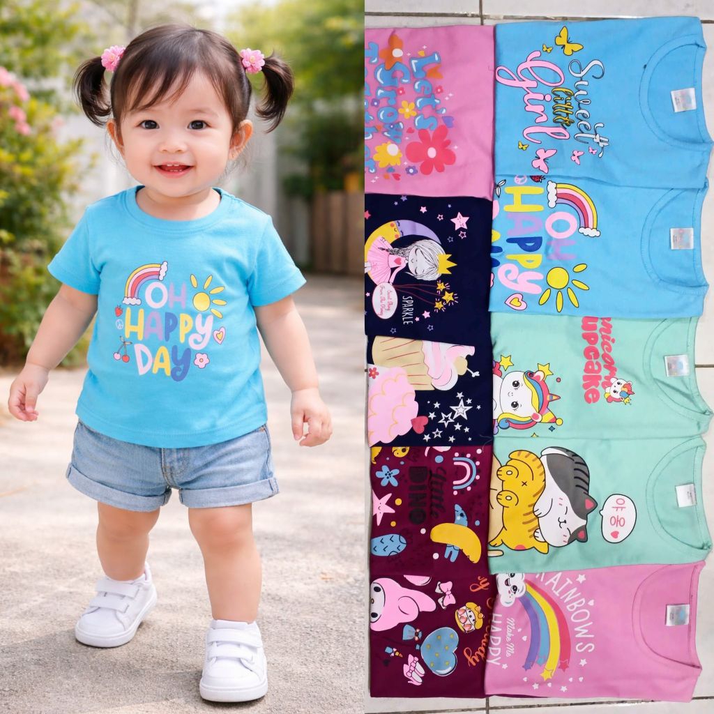 P1P1N1K0 เสื้อยืด GIRLS