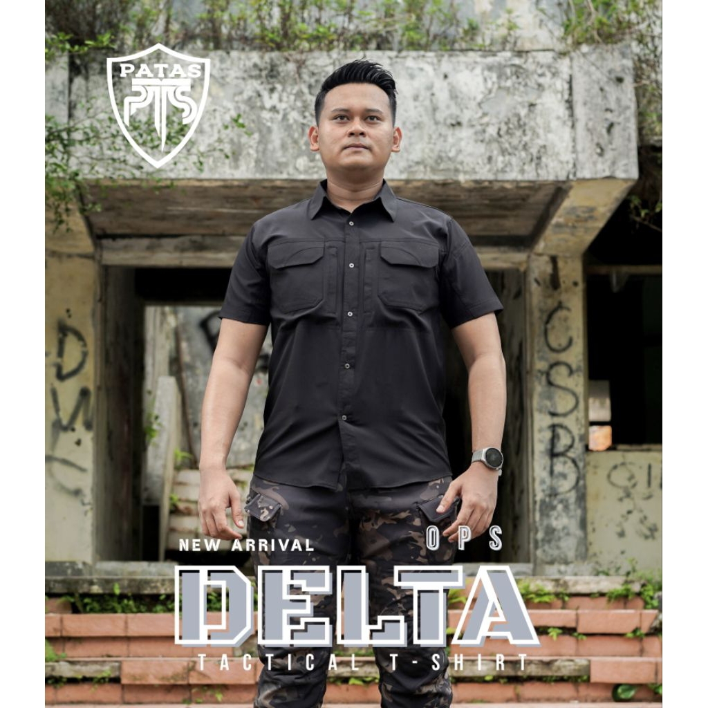 KEMEJA PATAS - DELTA OPS TACTICAL SHIRT