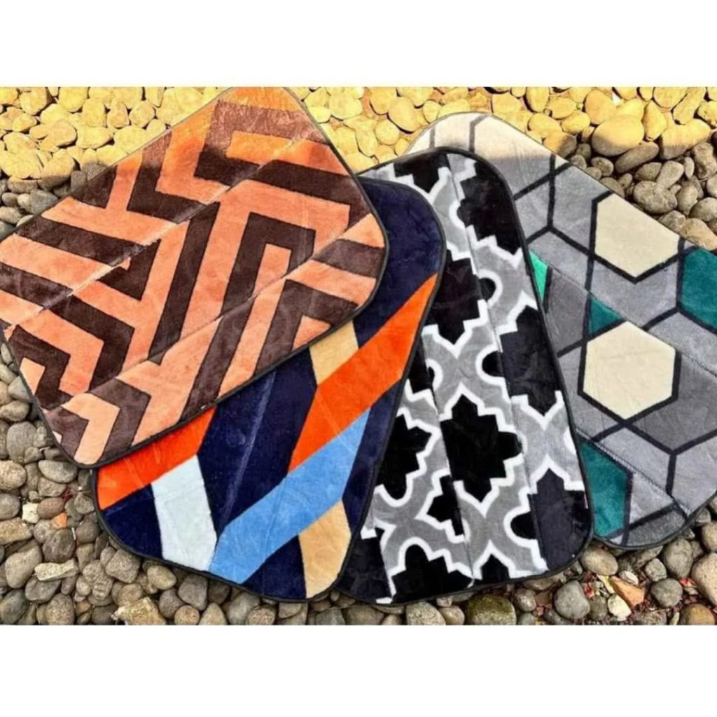 แพ็คเกจประหยัด (3 ชิ้น)- Vallery Quincy พรมเช็ดเท้ากันลื่น 40x60 ซม. - พรมเช็ดเท้ามาเลเซียเชื่อมต่อ-