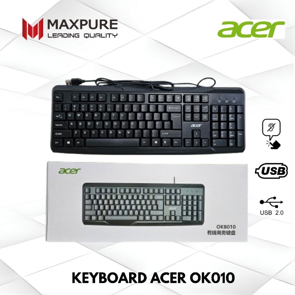 แป้นพิมพ์ acer OKB010 ดั้งเดิม