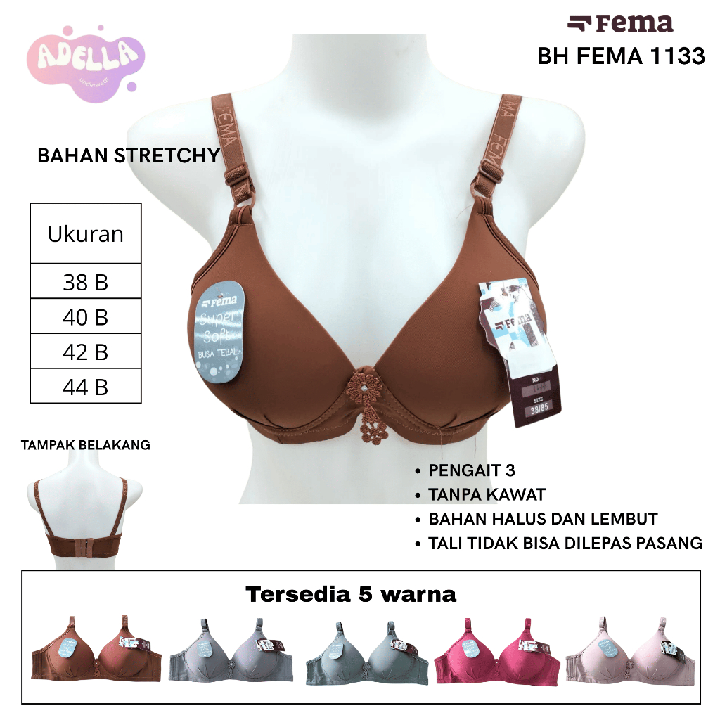 FEMA 1133 Silky Ice Stretch BRA