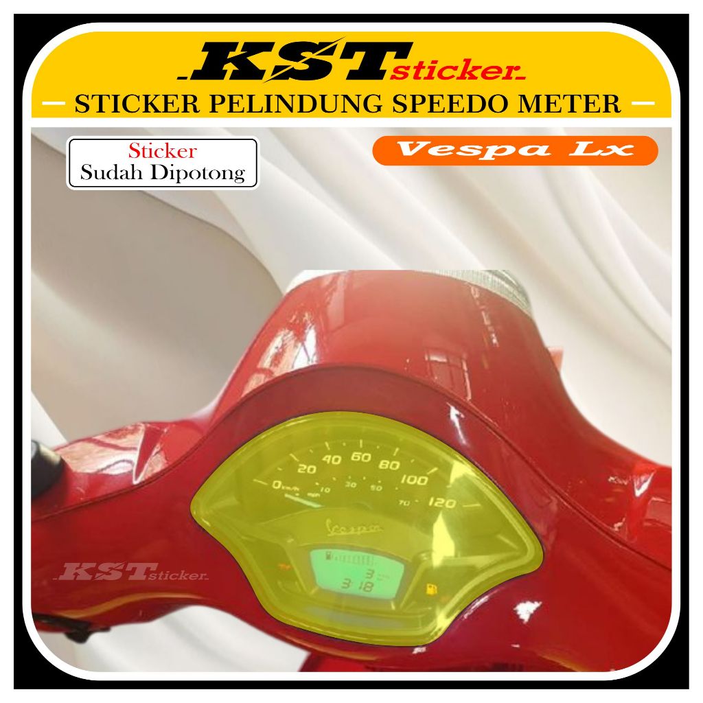 สติ๊กเกอร์ป้องกัน Vespa LX / S 125/150 Spido | สติ๊กเกอร์กันรอย Vespa LX / S 125/150 | สติ๊กเกอร์กัน
