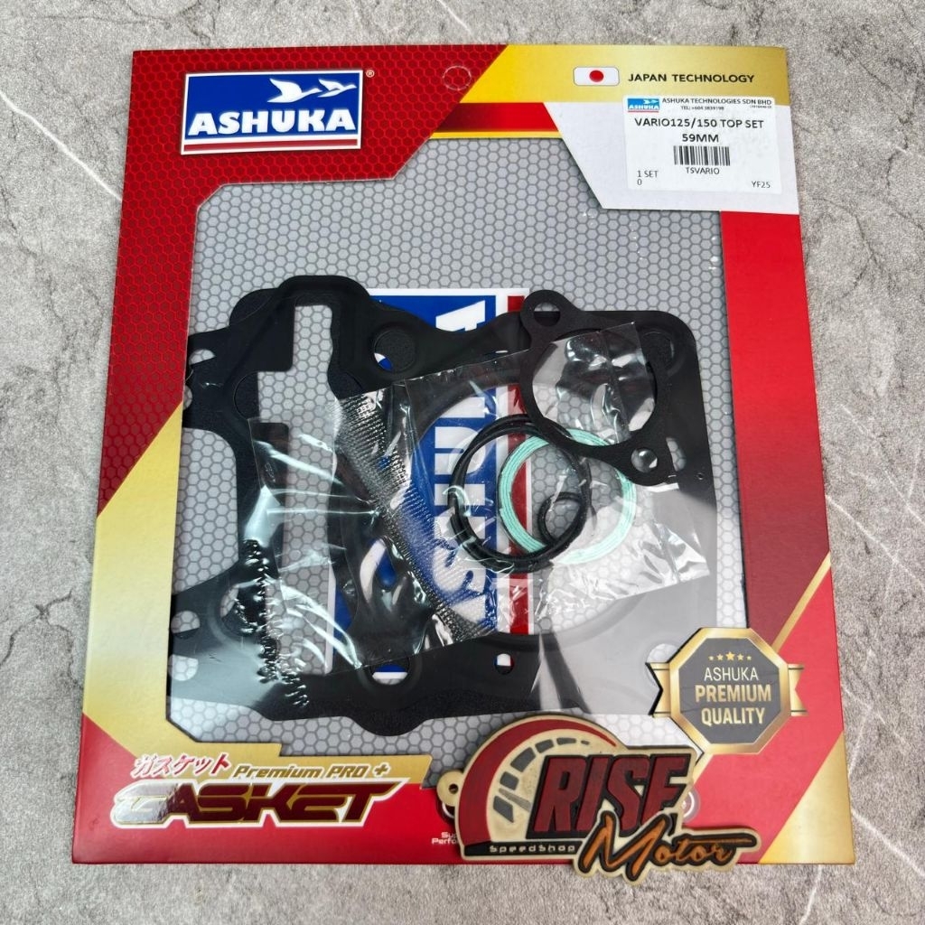 TOPSET PAKING VARIO 150 PCX 150 59 MM ASHUKA
