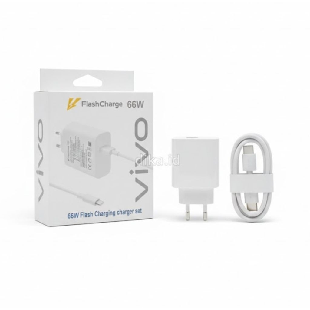 เครื่องชาร์จ Vivo 66W FlashCharger Type C ของแท้ VIVO T1 PRO