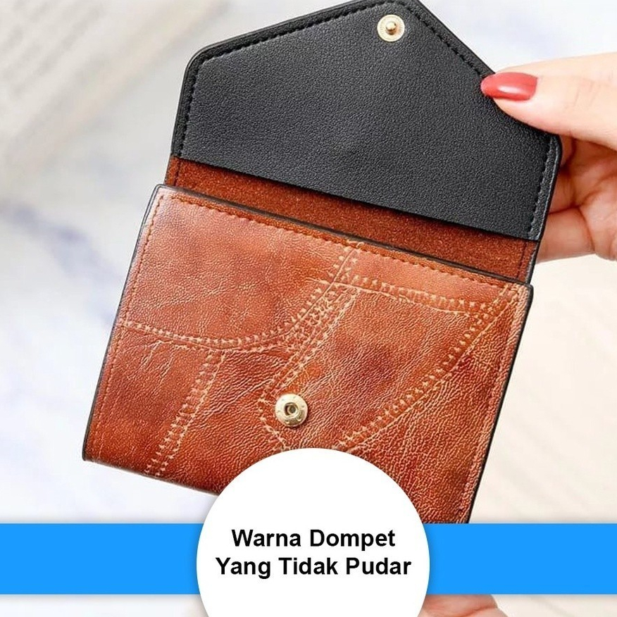 WEISON - WOMENS WALLET MH126 IMPORTED WALLET SMALL CUTE AND BEAUTIFUL FOLDING WALLET