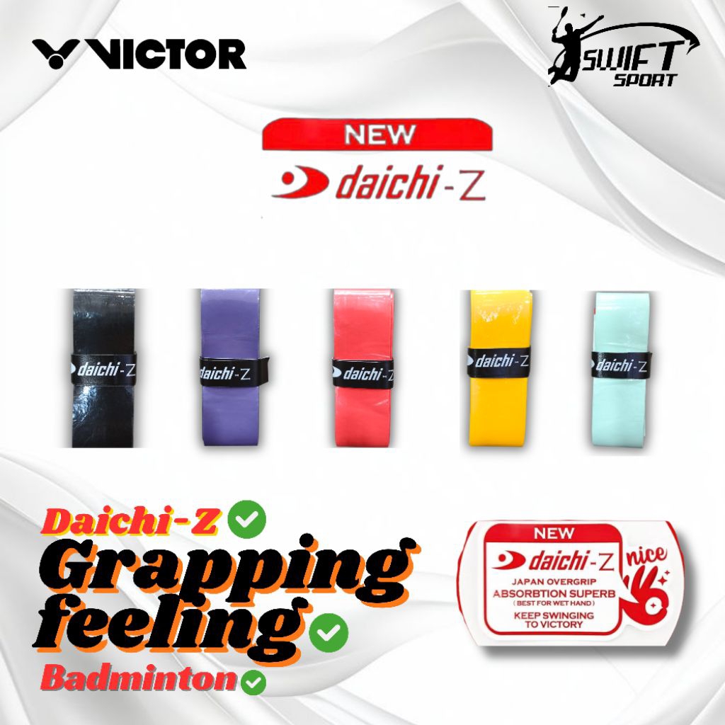 Daichi Z Grip / DAICHI Z New Overgrip / ด้ามจับแร็กเก็ต Daichi Z
