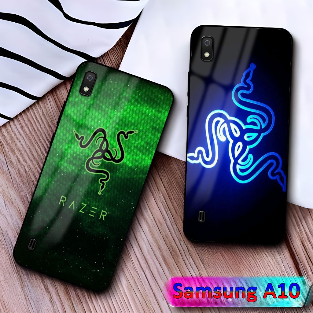 เคส HP Samsung A10 - เคส N1 - [KK Motif No. 12] - Samsung A10 Fashion Softcase - Glossy Hardcase - P