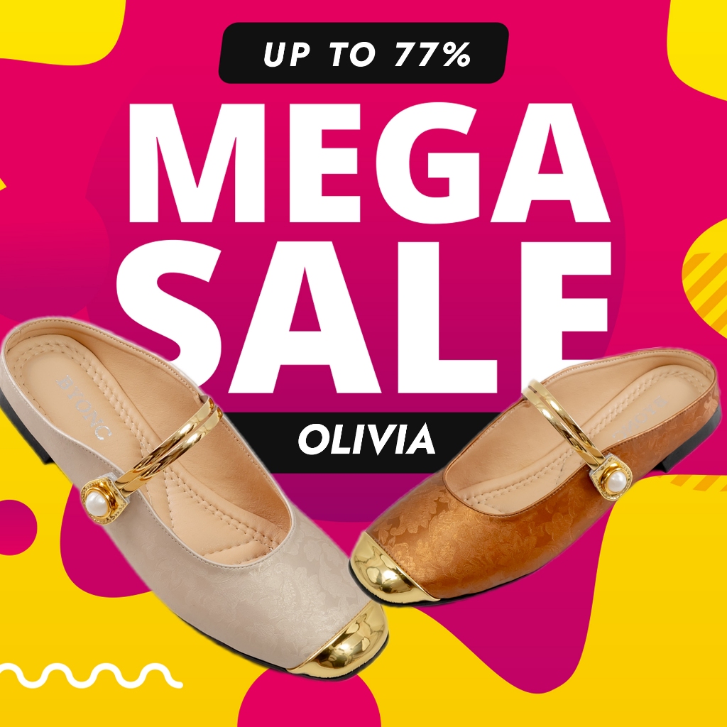 OLIVIA รองเท้าผู้หญิง FLATSHOES AUCTION