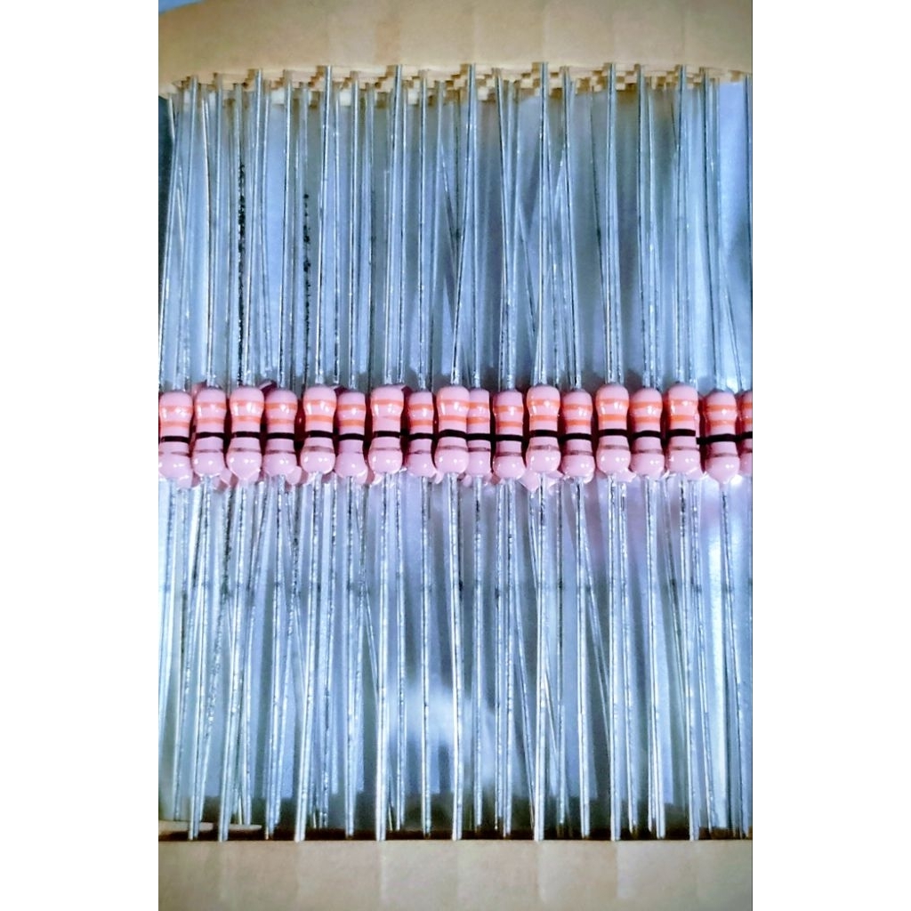 33 โอห์ม 33r 33ohm 1/4watt japan ตัวต้านทาน 10 ชิ้น