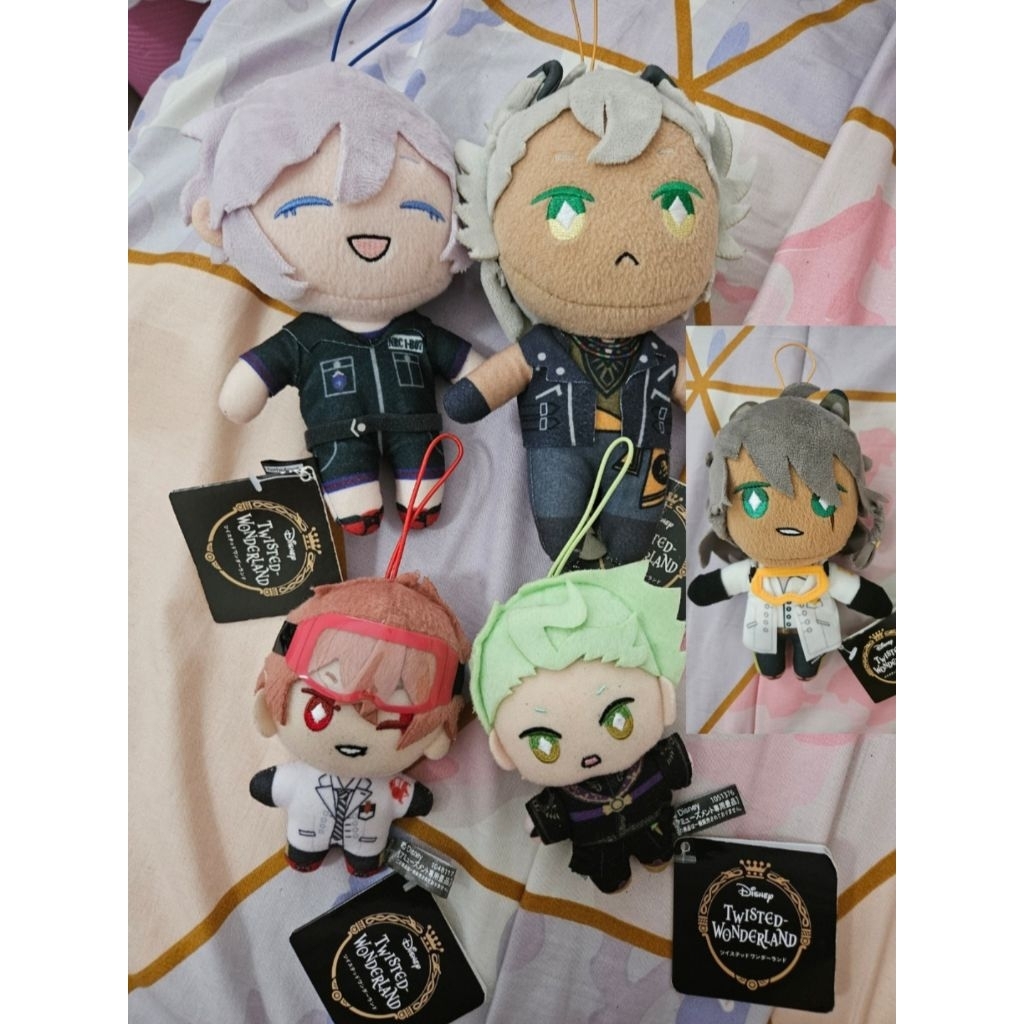 Twisted Wonderland Plush Doll Original Sega Riddle Rosehearts Jack Howl Epel Felmier Sebek Zigwolt L