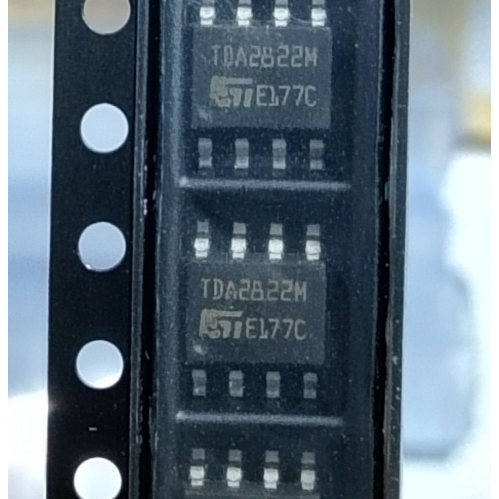ต้นฉบับ TDA2822M SOP-8 TDA2822 SMD Dual Power Amplifier Chip IC