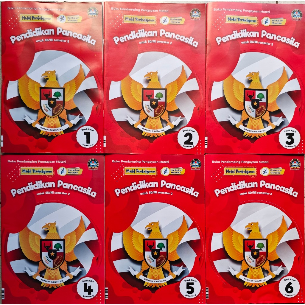 LKS CAN PANCASILA EDUCATION TEMESTER 2 GRADE 1, 2, 3, 4, 5, 6 SD KM TH 26