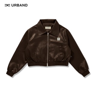 X Urband Absolute Jaket Crop Wanita Kulit Sintetis A666