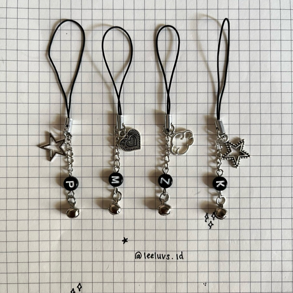 GANTUNGAN HP Vintz Phonestrap Initial Flash Drive Phone Holder