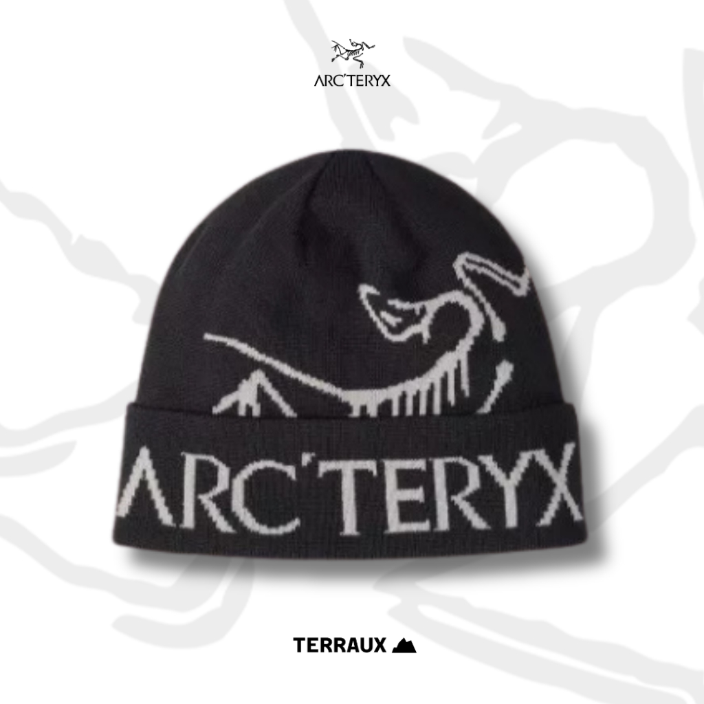 Beanie Arcteryx Original Bird Word Toque - สีดํา/โมฆะ