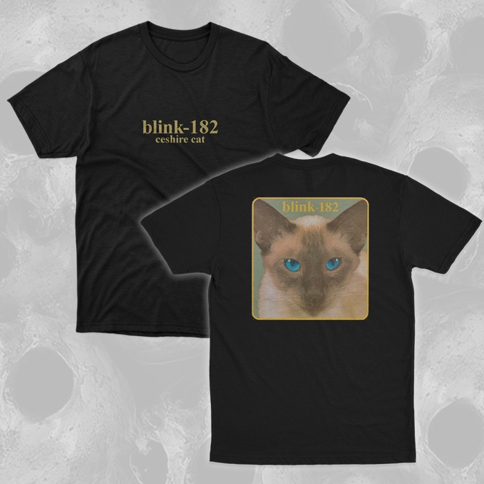 เสื้อยืด BLINK 182 BAND - COSHIRE CAT - BLINK 182 TSHIRT