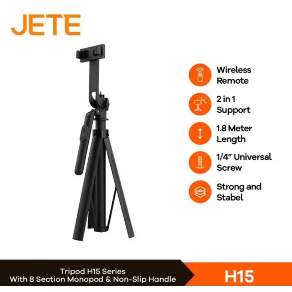 ขาตั้งกล้อง jete h15 ดั้งเดิม