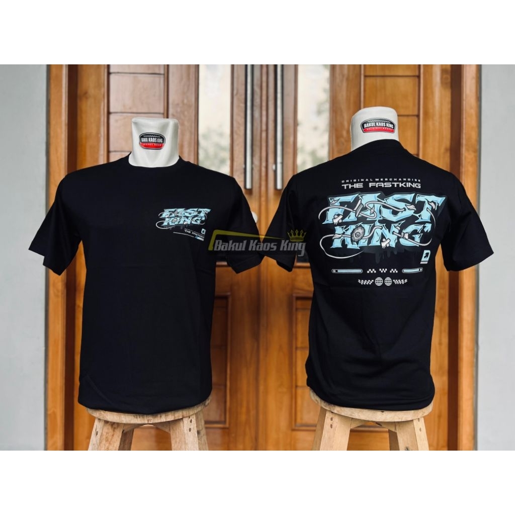 FASTKING VOLT 022 เสื้อยืด Black Distro