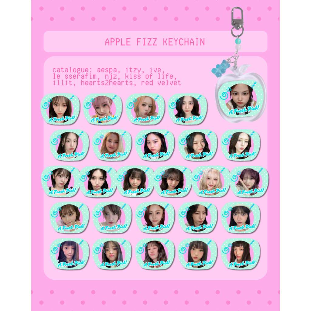 APPLE FIZZ พวงกุญแจ*