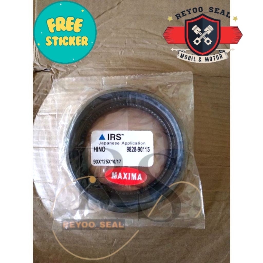 HINO LOHAN FM260 JO8C ประทับตราน้ํามัน AXLE PINION ด้านหน้า