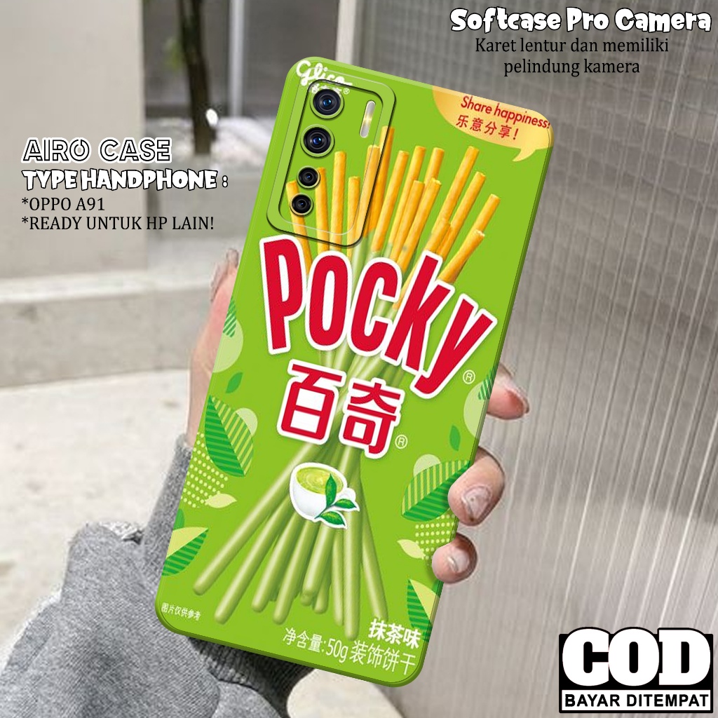 เคส OPPO A91 - เคส OPPO A91 Softcase - เคส OPPO A91 - เคส Pro Camera Softcase - Tpu - เคส OPPO A91 -