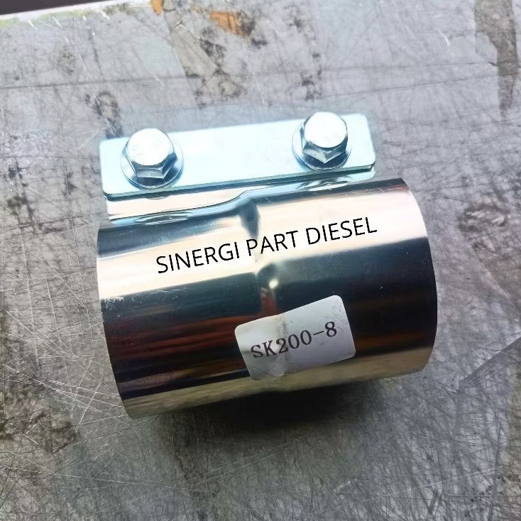 YN12P01023P1 KOBELCO CLAMP MUFFLER SK200