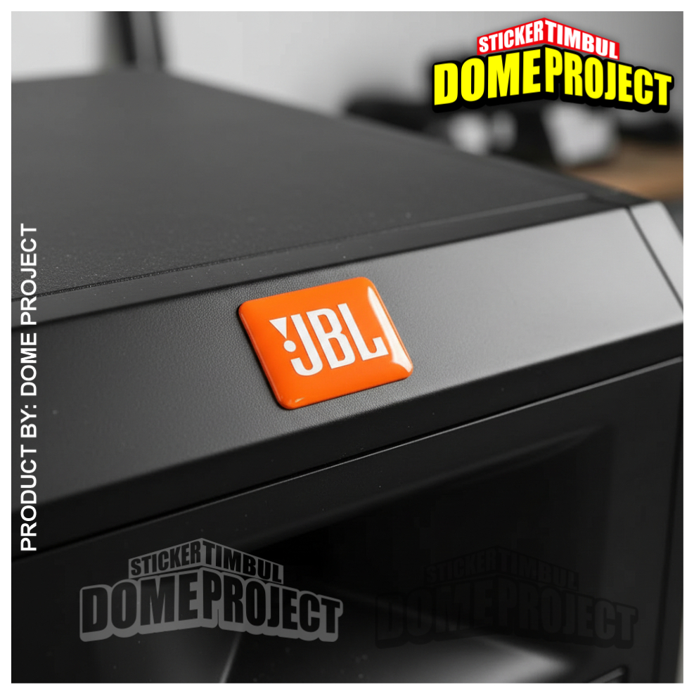 JBL SOUND AUDIO SPEAKER 3D LOGO EMBLEM RAISED STICKER COOL AESTTHETIC STICKER