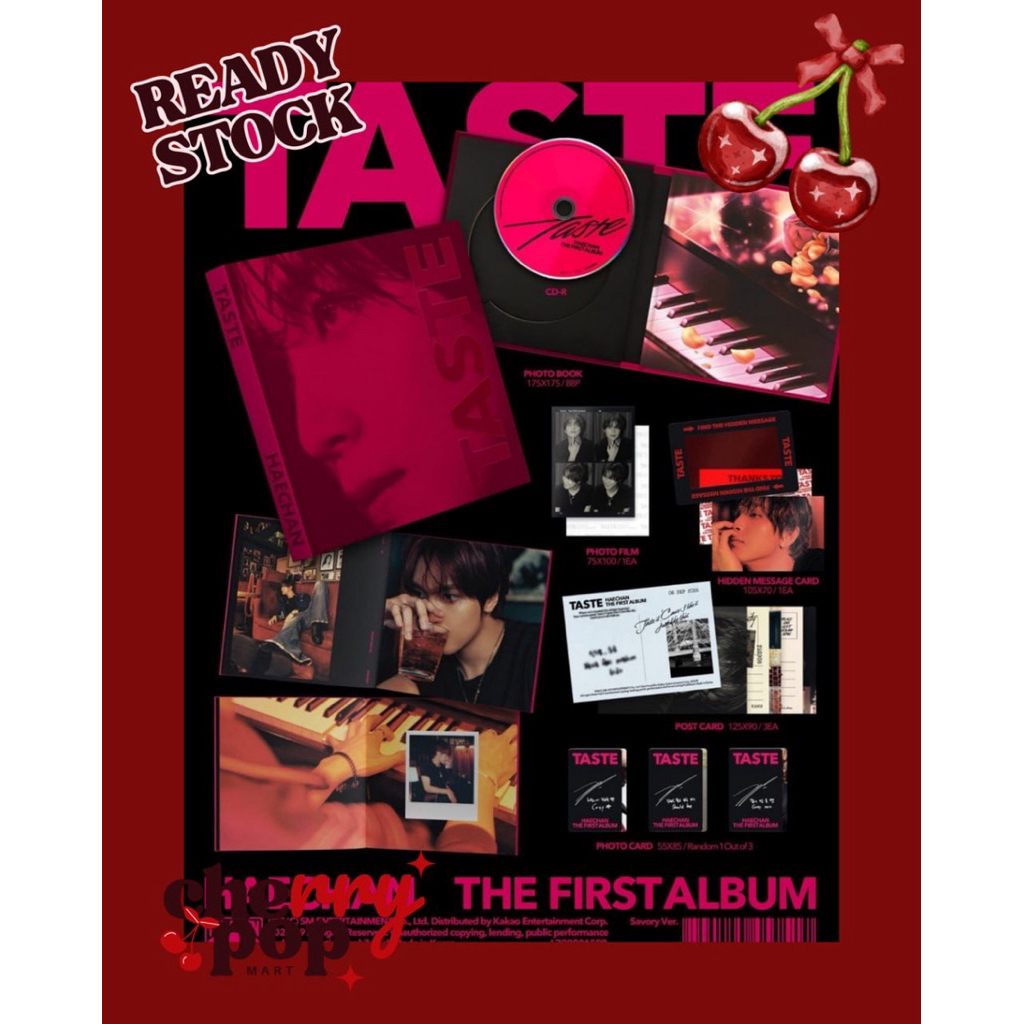 Haechan TASTE อัลบั้มเวอร์ชั่นคาว
