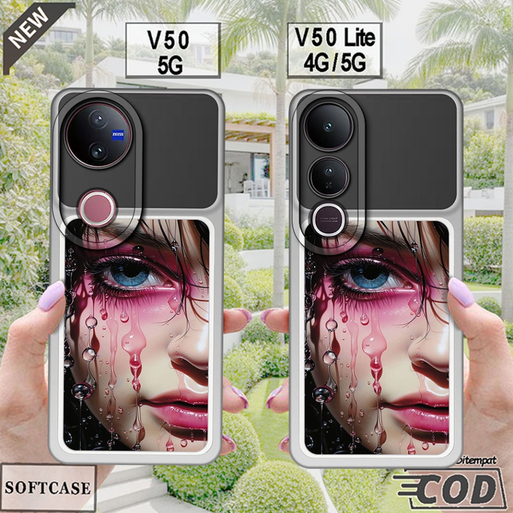 เคส VIVO V50 5G 2025 - เคส VIVO V50 LITE 4G/5G 2025 _เคสซิลิโคนสีดําใส ยืดหยุ่น ยืดหยุ่น ยืดหยุ่น ยื