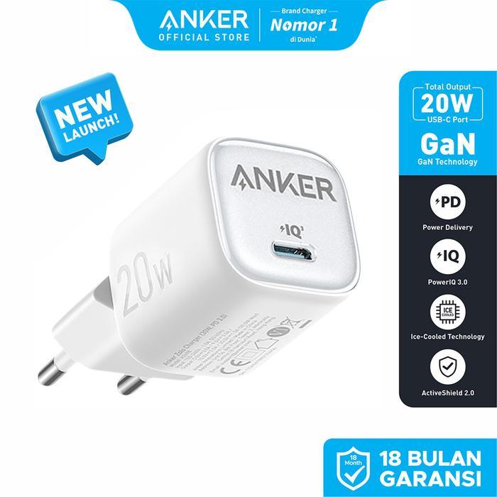 Anker PowerPort Z 20W Ice Cooled Fast Charging Type C Adapter A2699