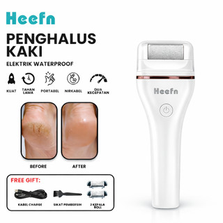 Heefn M01 Penghalus Tumit Kaki Pedicure Electric Penghilang Kaki Kapalan Feet Scrub