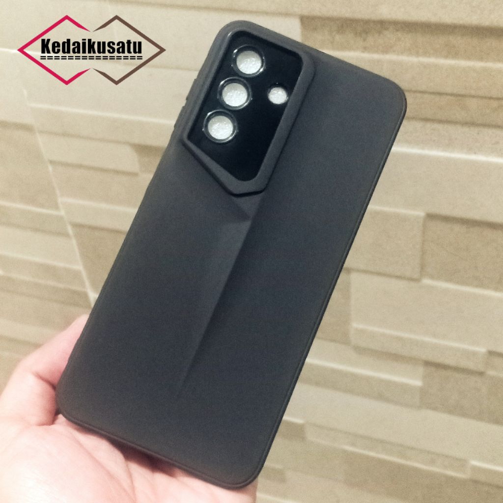 Samsung A26 5G Softcase Case Macaron Blade Mecha Black Premium Luxury Casing Hp Samsung A26