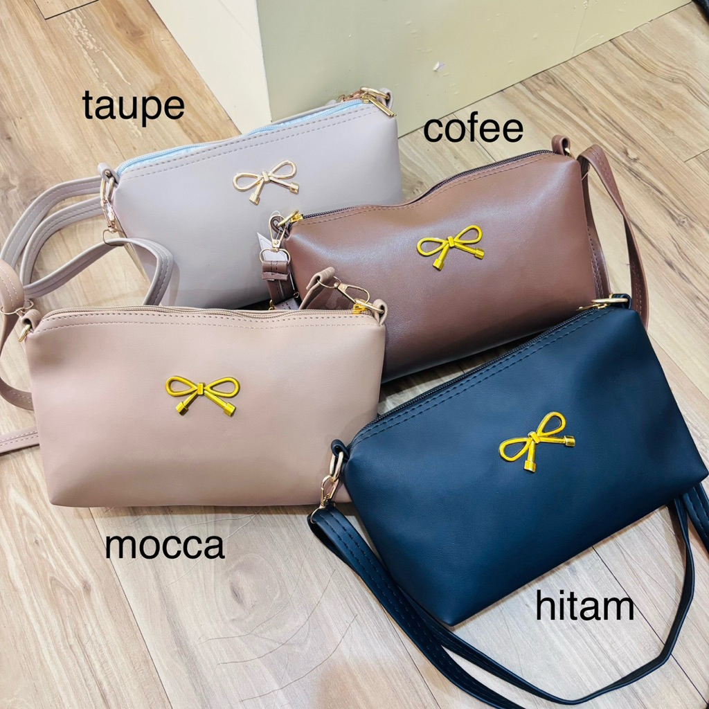 BELLA RIBBON SLING BAG